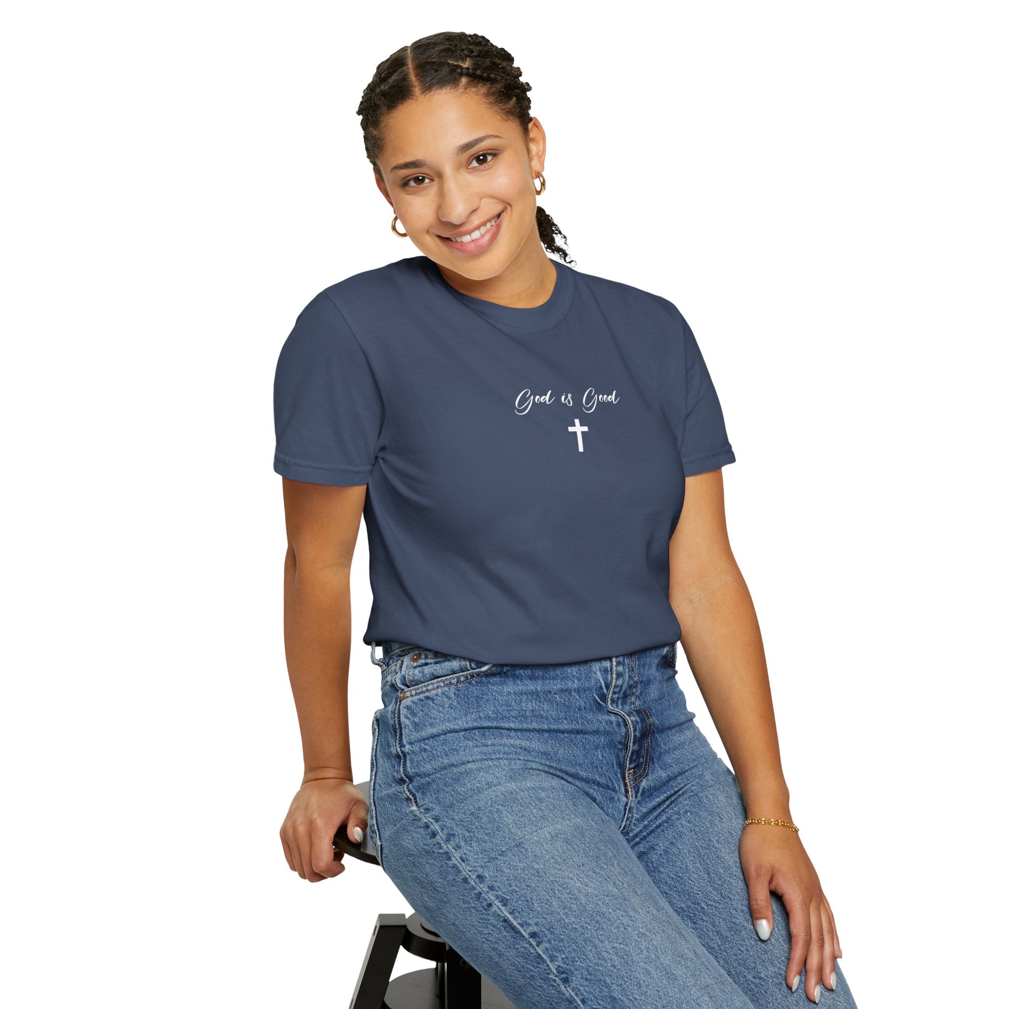God is Good Garment-Dyed T-shirt