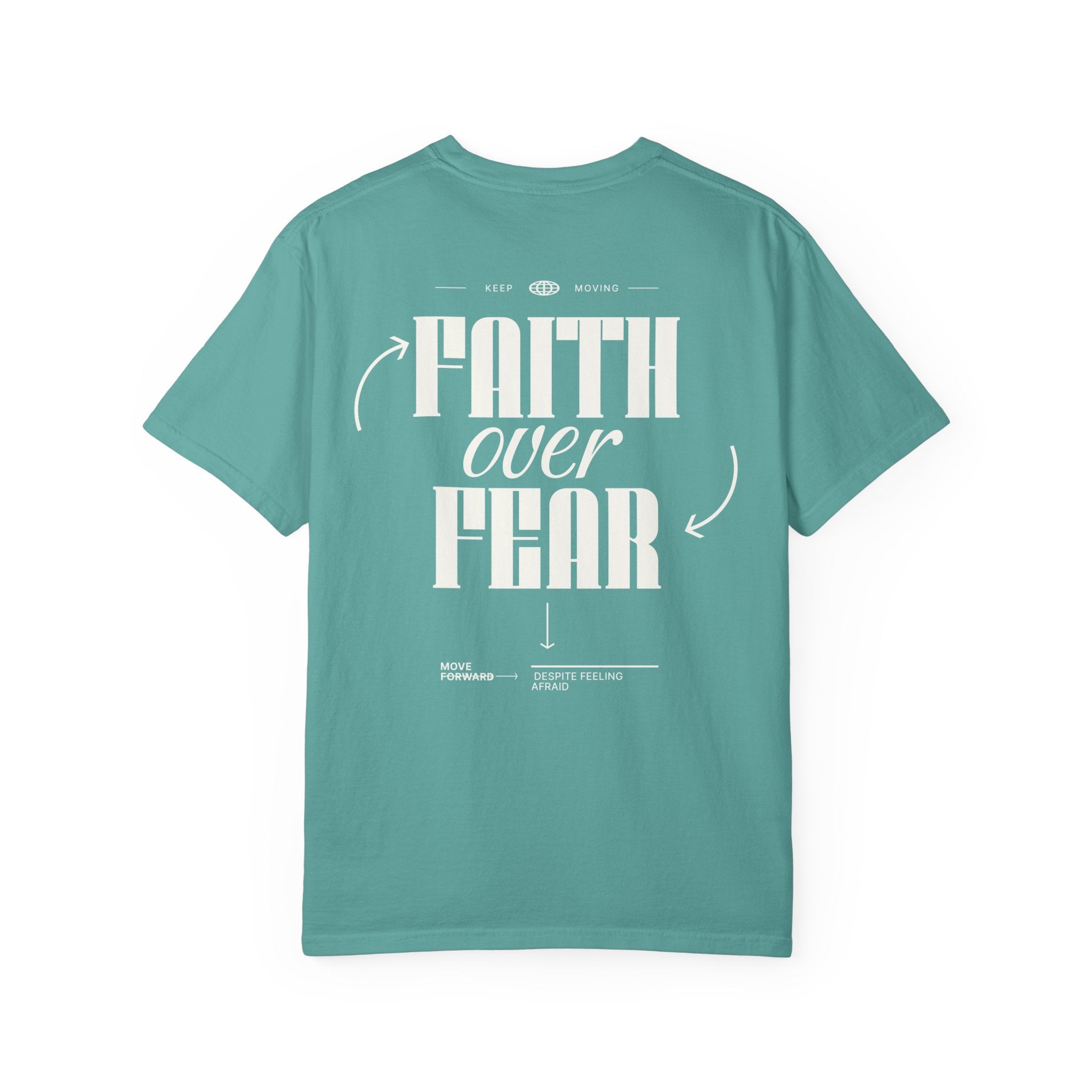 Faith Over Fear T‑Shirt — Inspirational Graphic Tee