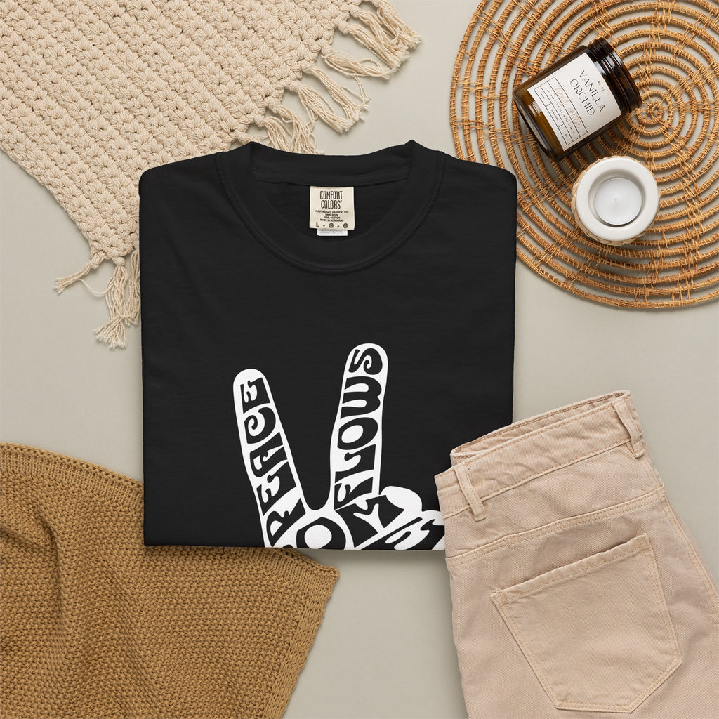 Peace Typography T-shirt | Flowing from the Heart of God