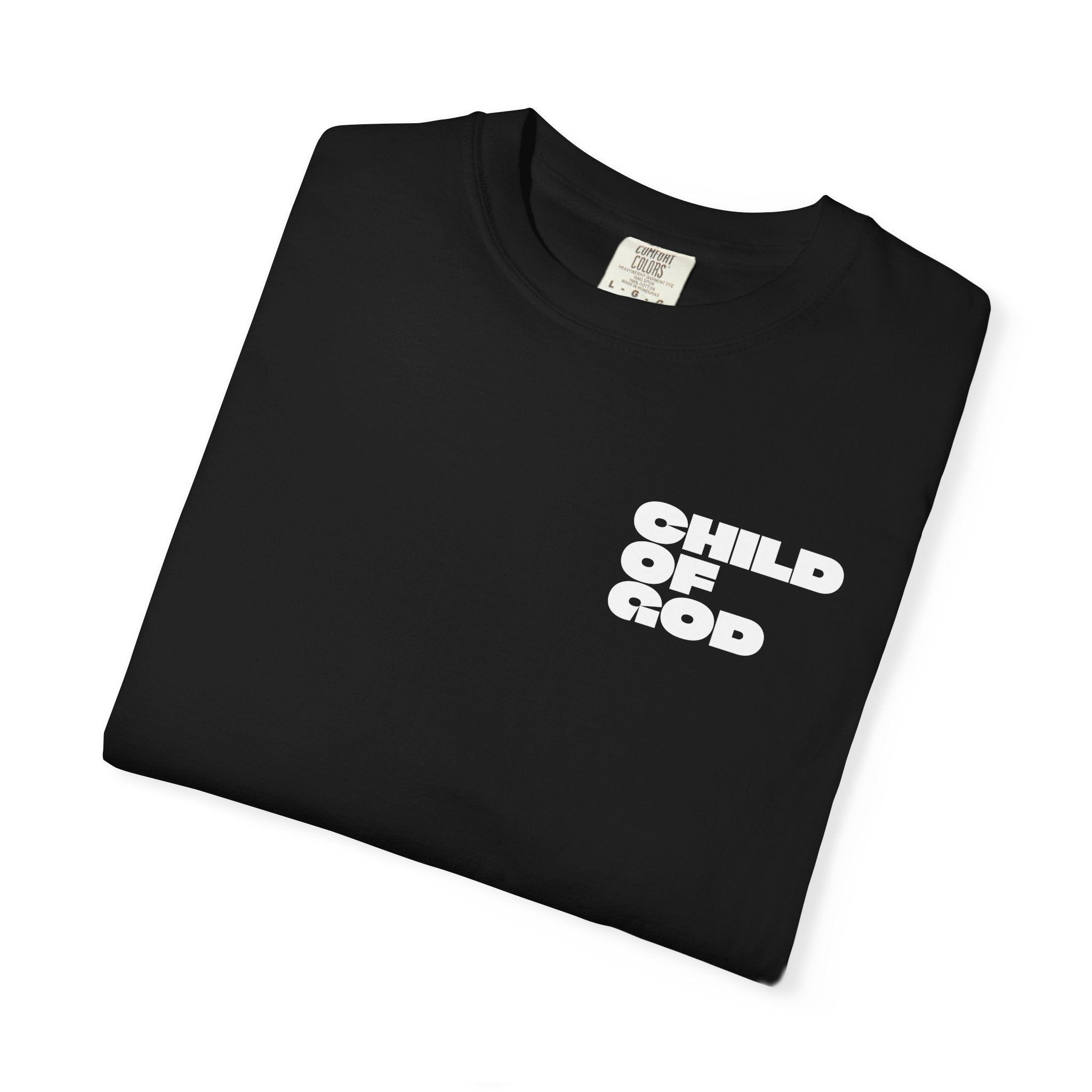 Child of God Tee | 1 John 3:1 Scripture Back Print