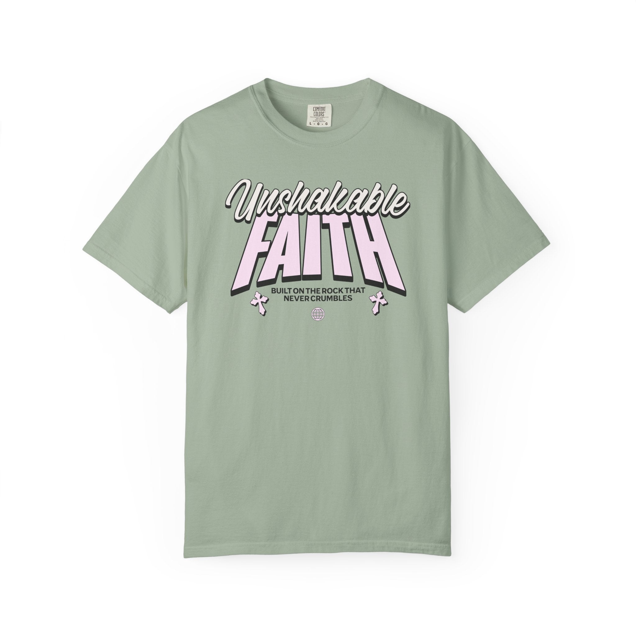 Unshakable Faith T-Shirt — Inspirational Christian Graphic Tee