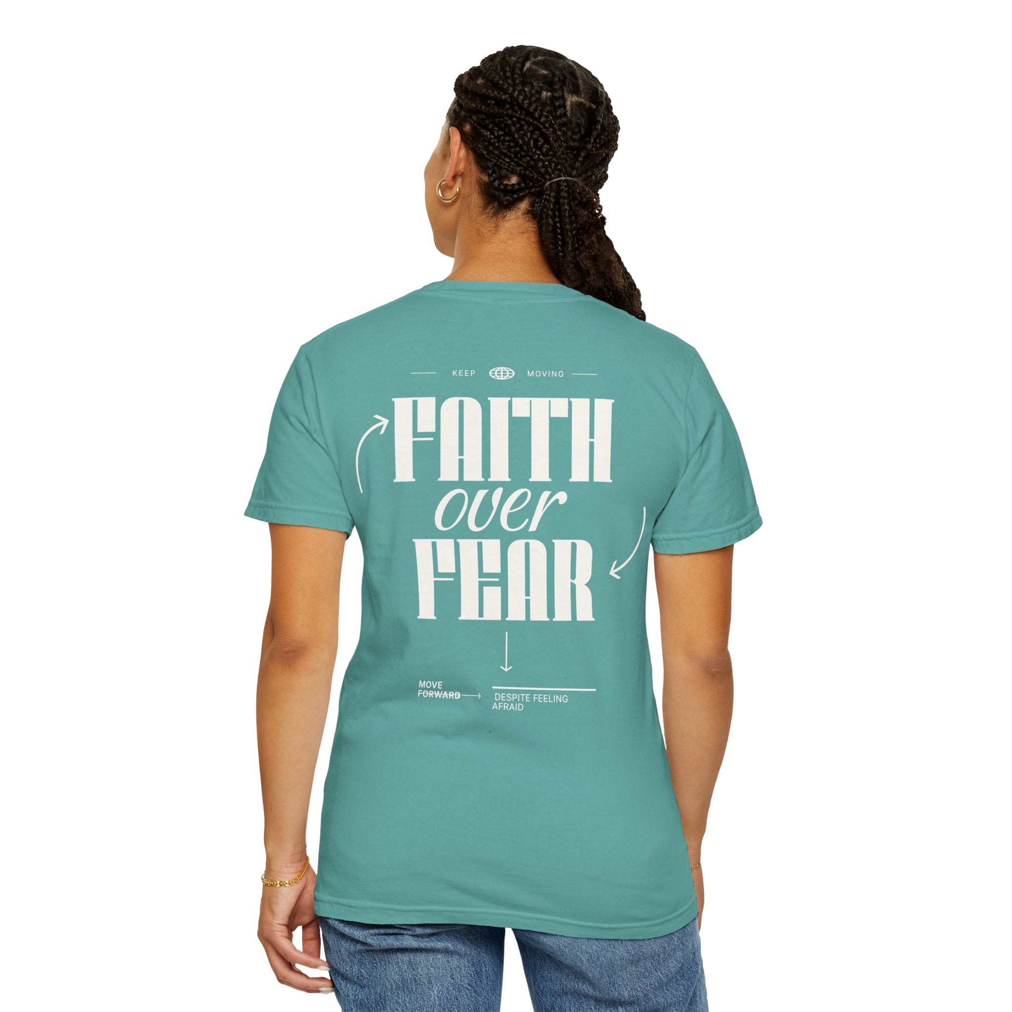 Faith Over Fear T‑Shirt — Inspirational Graphic Tee