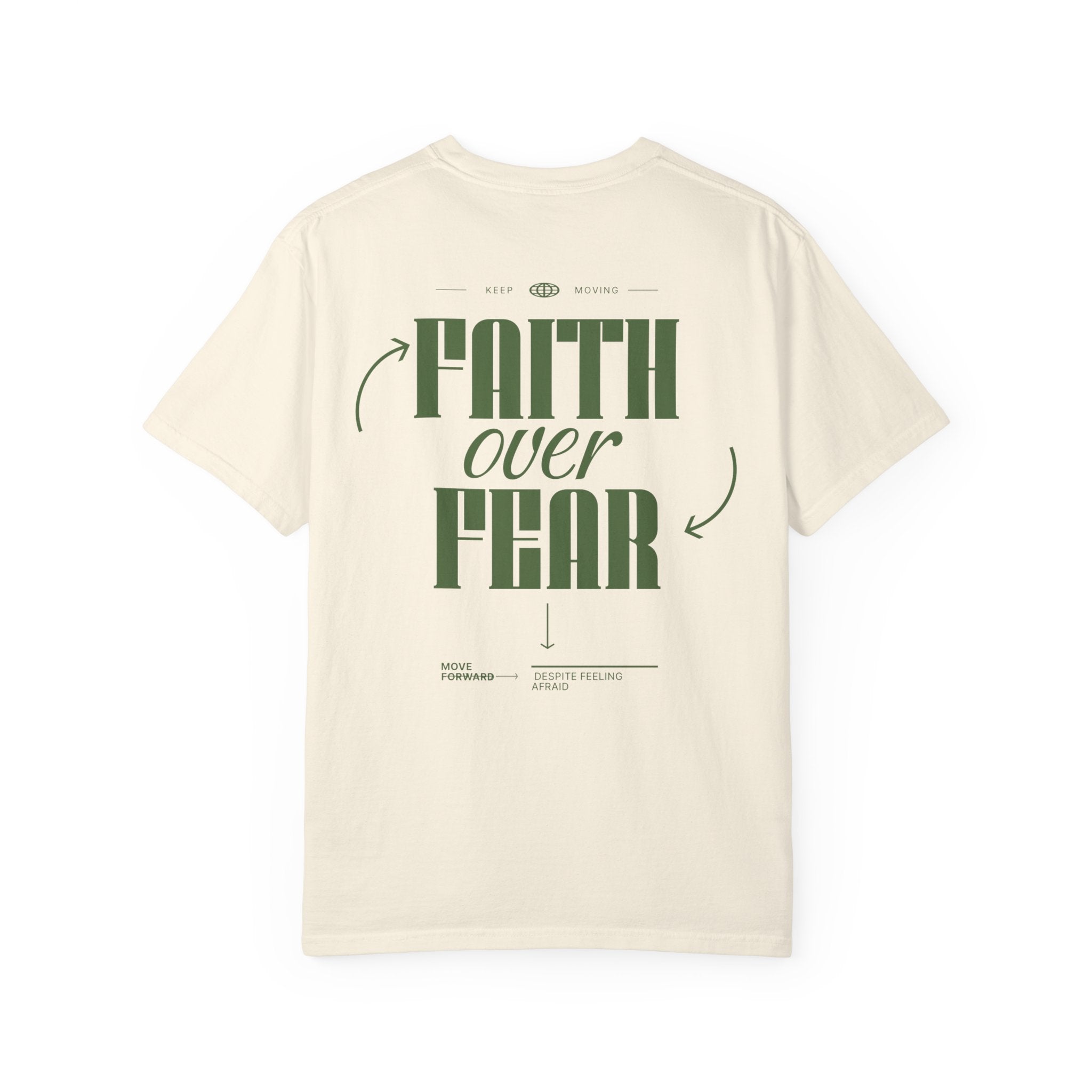 Faith Over Fear T‑Shirt — Inspirational Graphic Tee