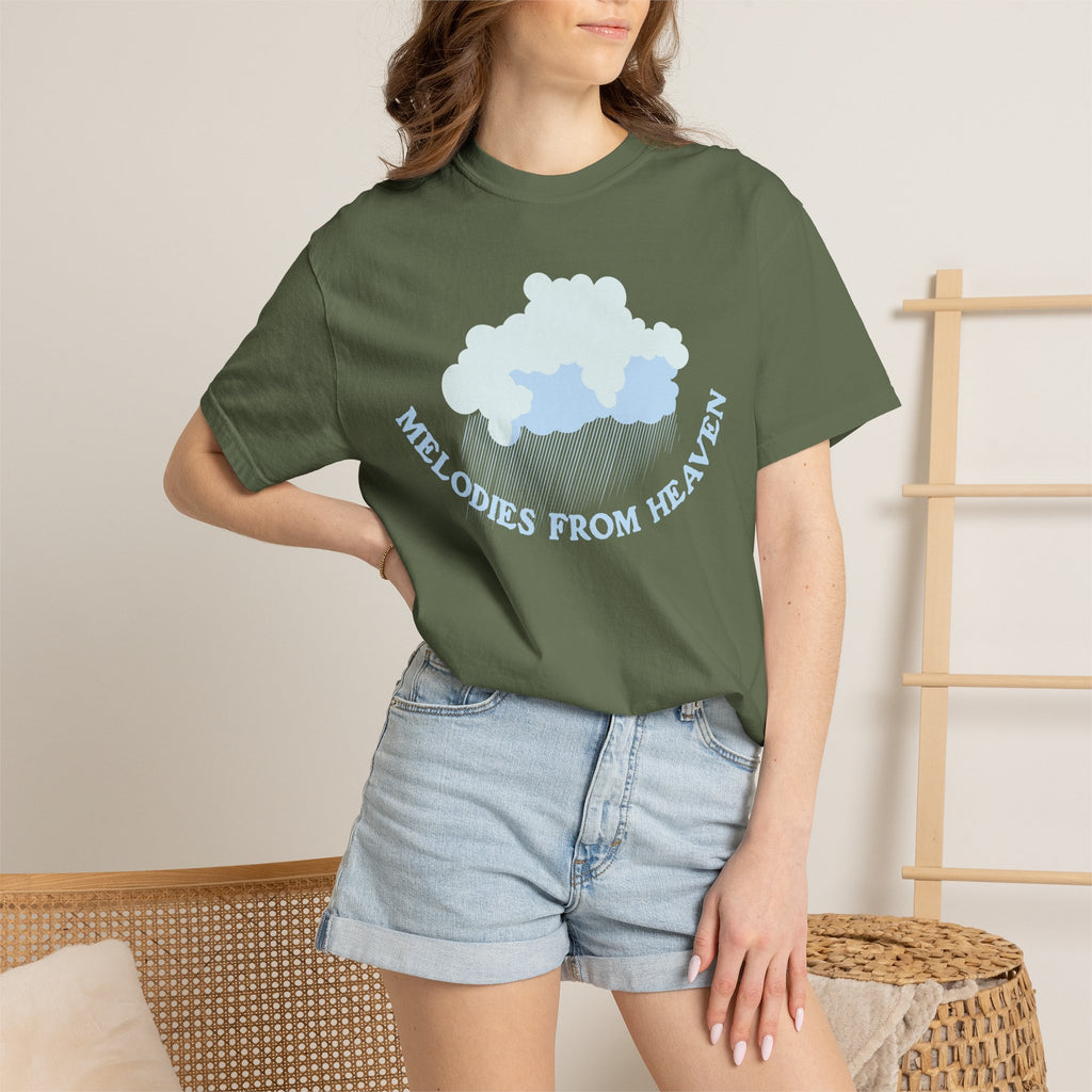 Melodies From Heaven T-Shirt — Cloud & Dove Graphic Tee