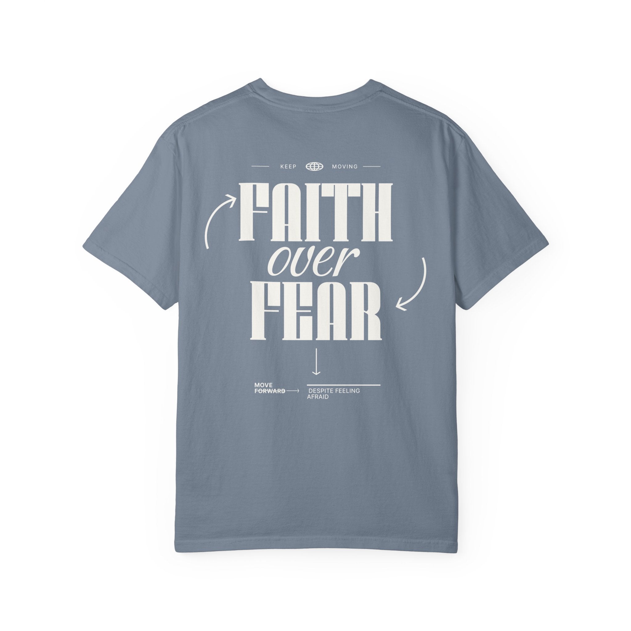 Faith Over Fear T‑Shirt — Inspirational Graphic Tee
