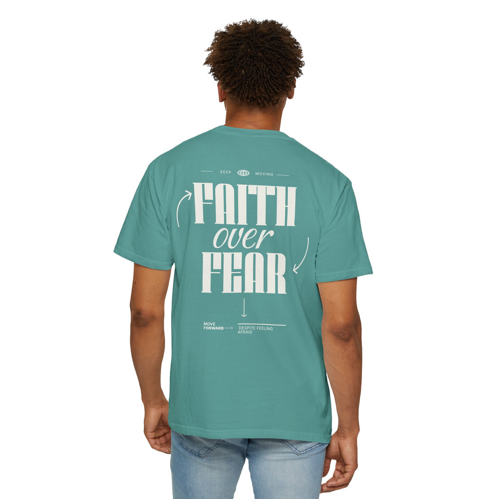 Faith Over Fear T‑Shirt — Inspirational Graphic Tee