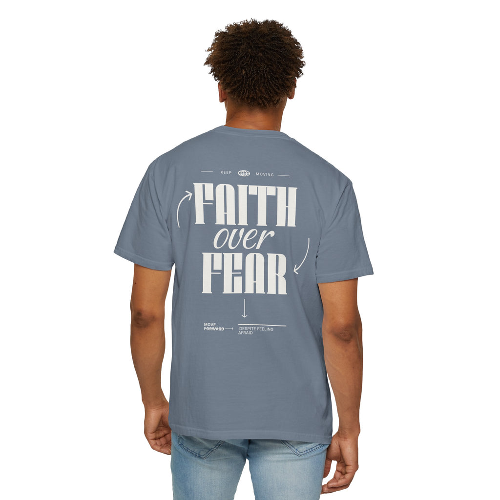 Faith Over Fear T‑Shirt — Inspirational Graphic Tee