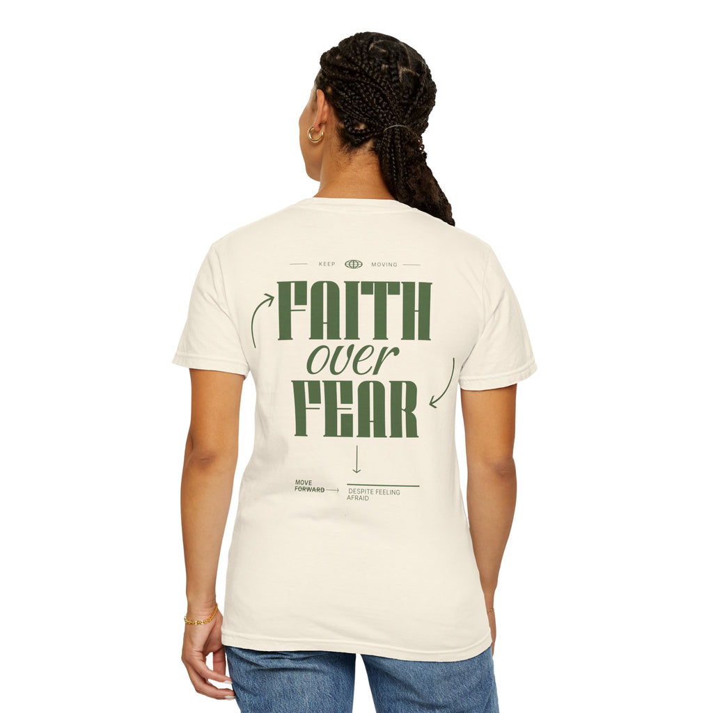 Faith Over Fear T‑Shirt — Inspirational Graphic Tee