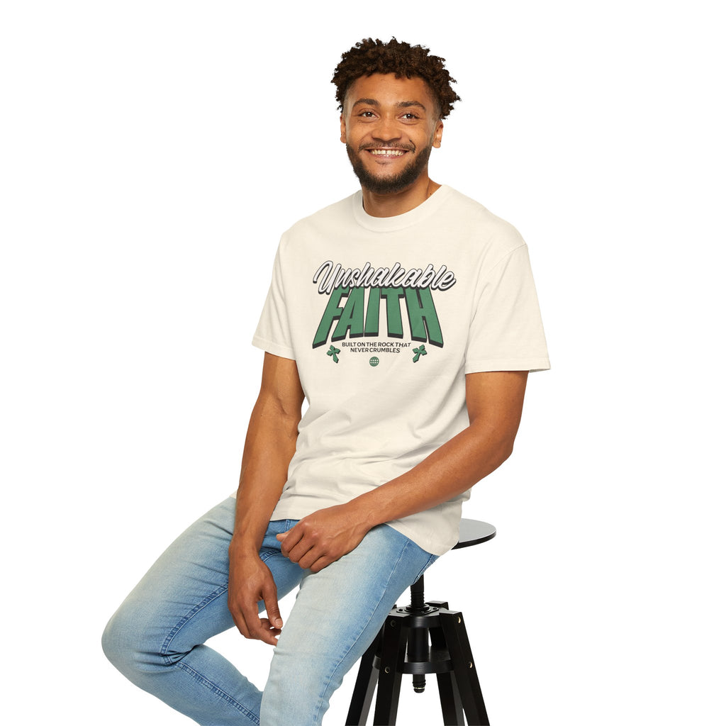 Unshakable Faith T-Shirt — Inspirational Christian Graphic Tee