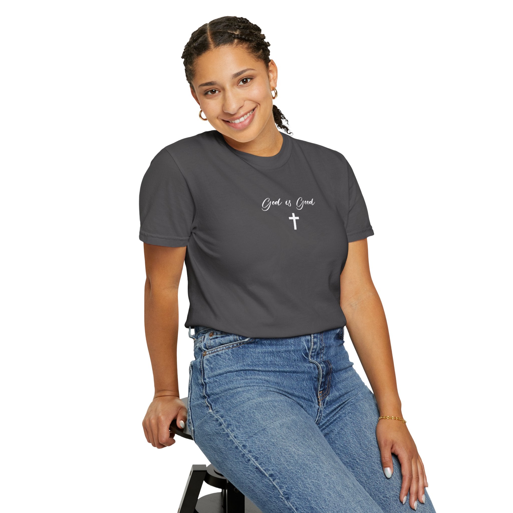 God is Good Garment-Dyed T-shirt