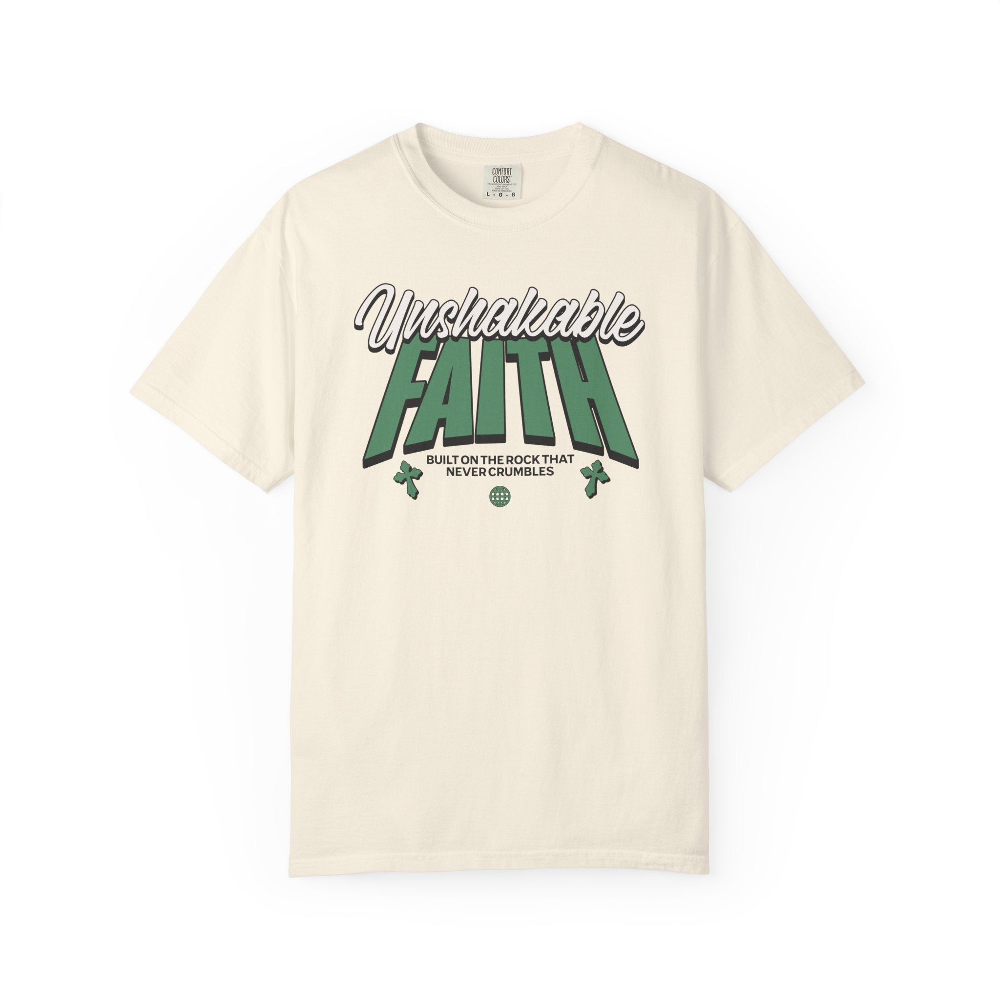 Unshakable Faith T-Shirt — Inspirational Christian Graphic Tee