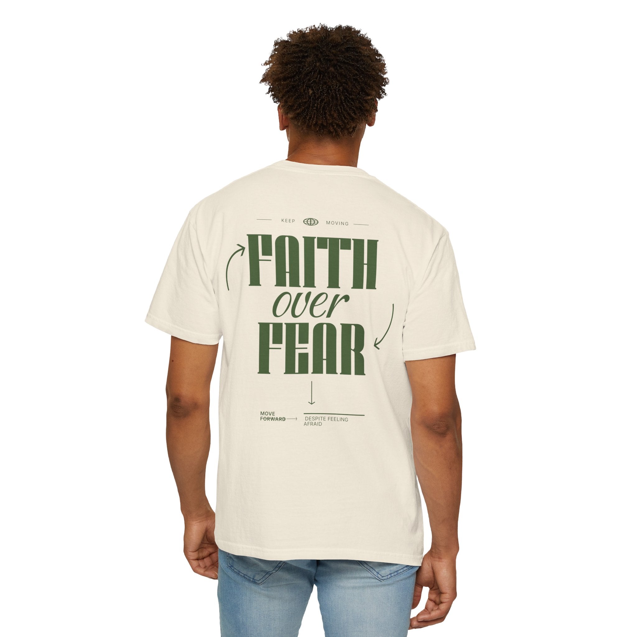 Faith Over Fear T‑Shirt — Inspirational Graphic Tee