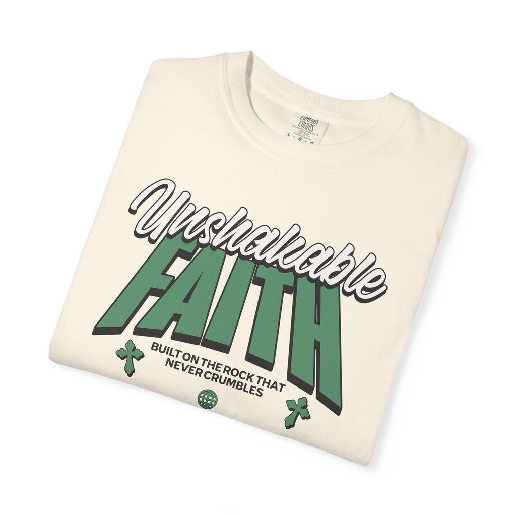 Unshakable Faith T-Shirt — Inspirational Christian Graphic Tee