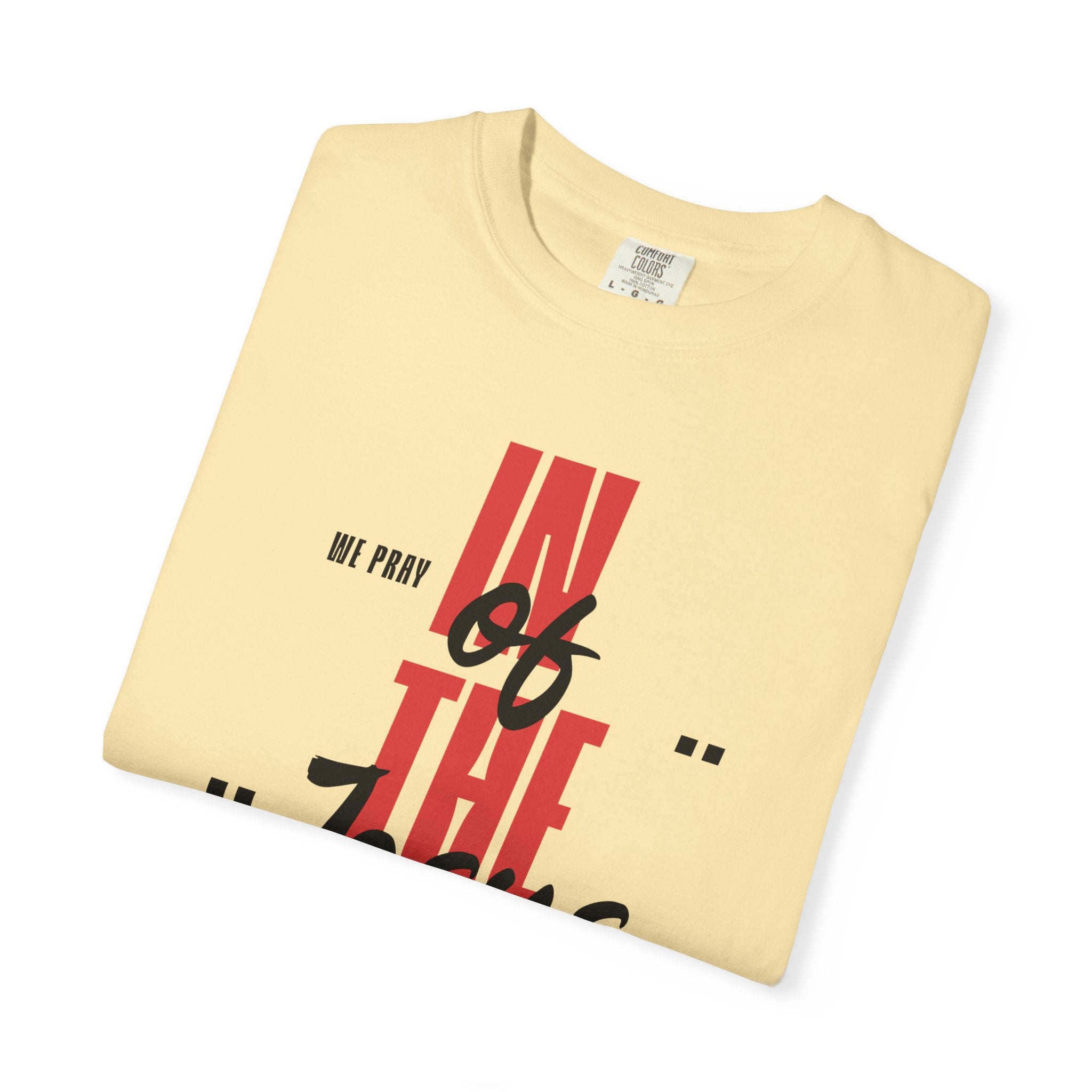 In the Name of Jesus T-Shirt | Faith Typography Religious Tee