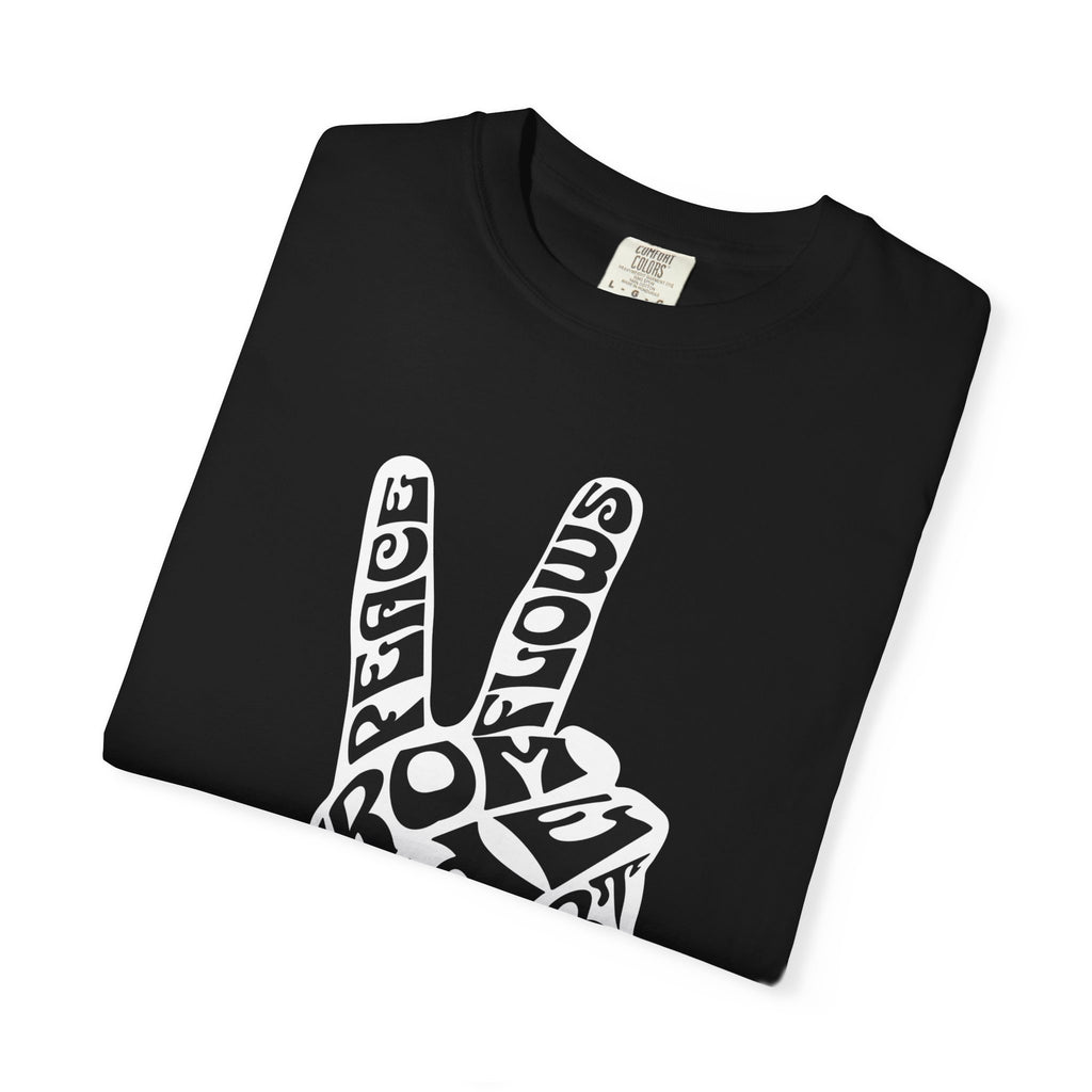Peace Typography T-shirt | Flowing from the Heart of God