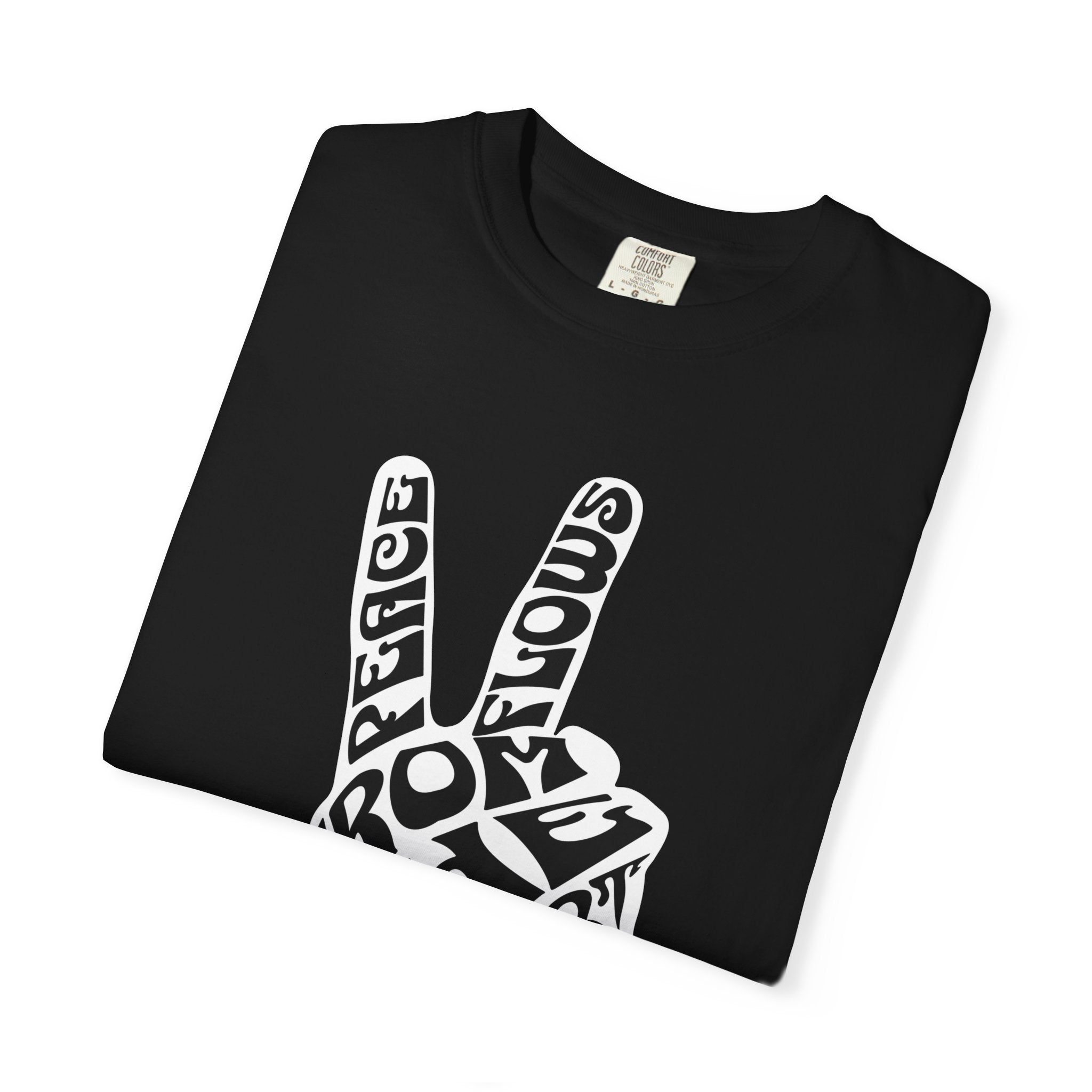 Peace Typography T-shirt | Flowing from the Heart of God