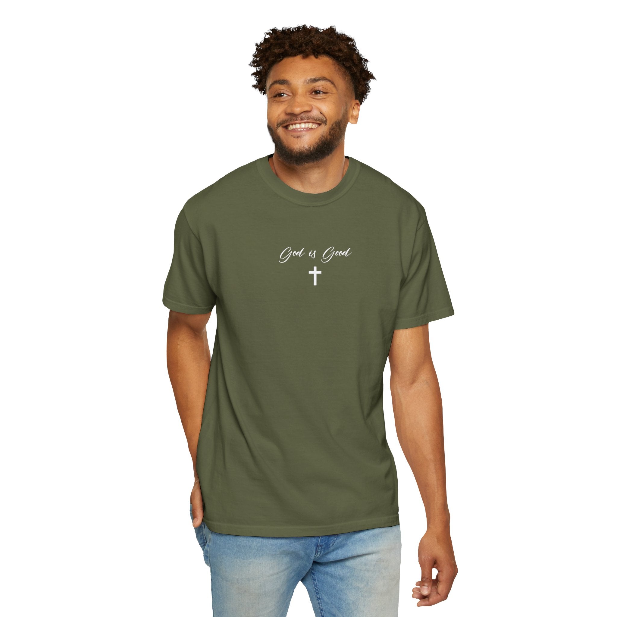 God is Good Garment-Dyed T-shirt