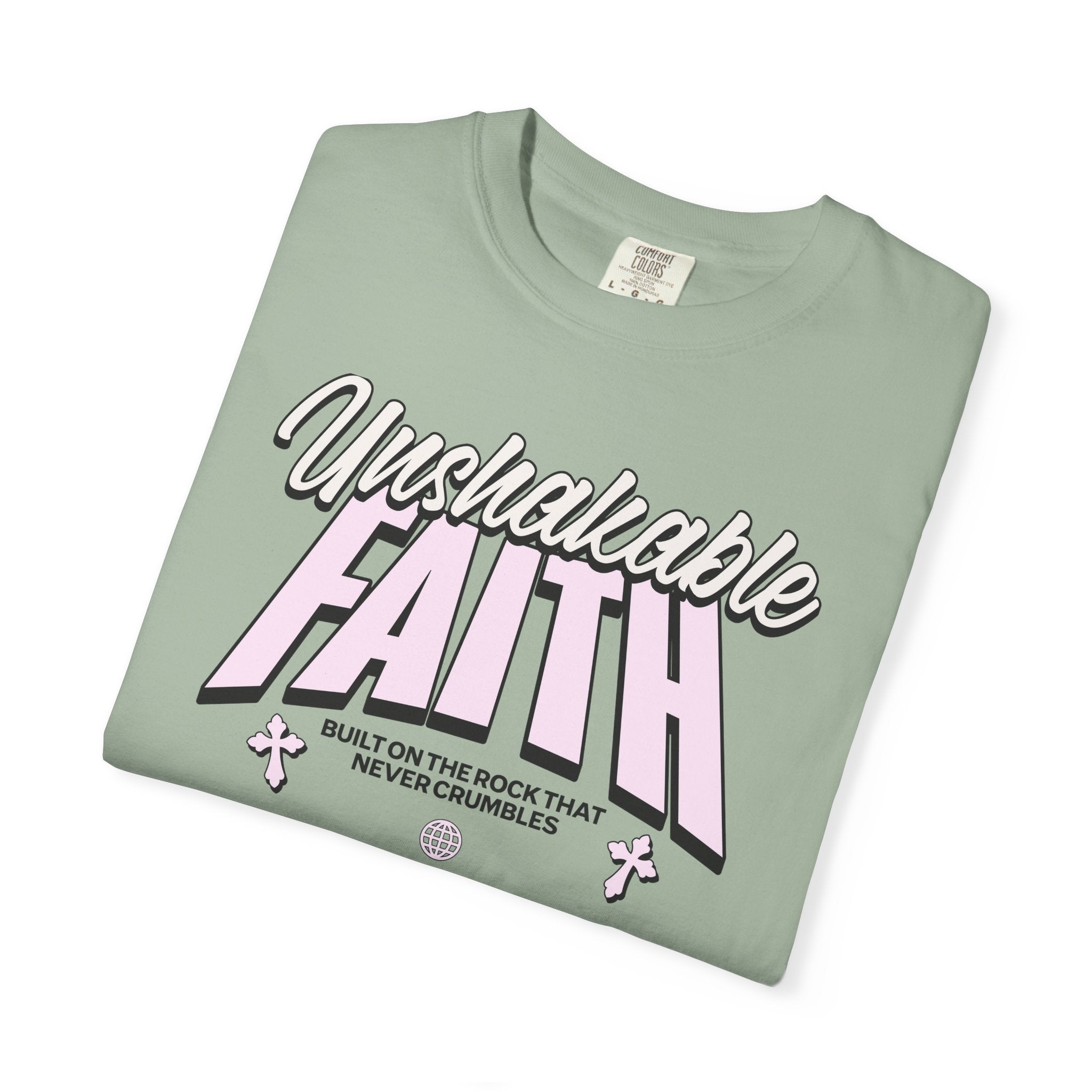 Unshakable Faith T-Shirt — Inspirational Christian Graphic Tee