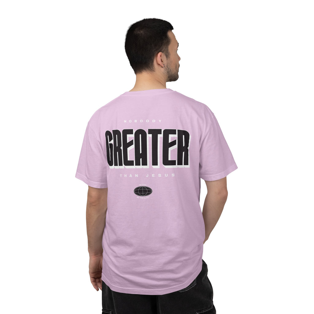 Nobody Greater Graphic T-Shirt — Faith-Based Church Tee