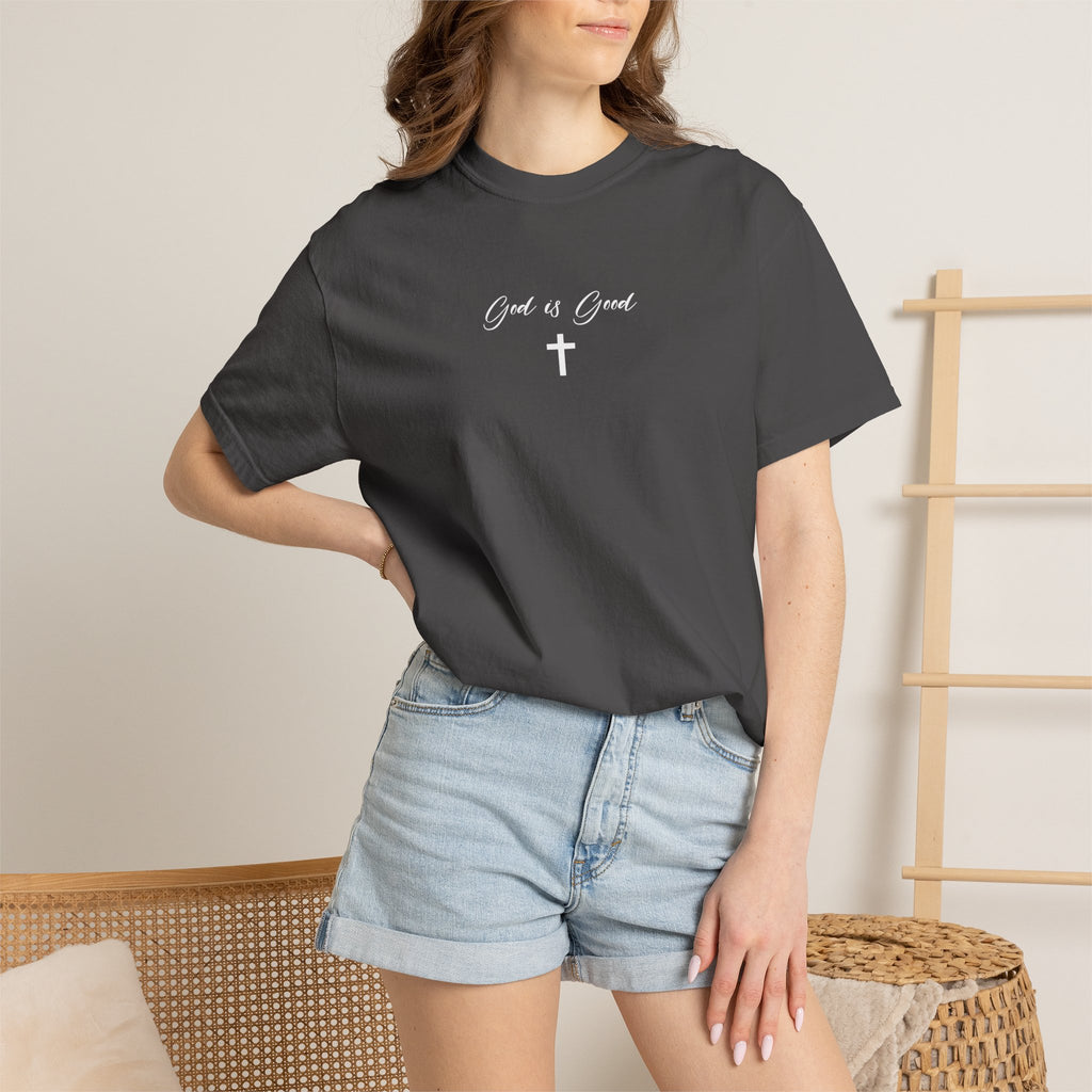 God is Good Garment-Dyed T-shirt