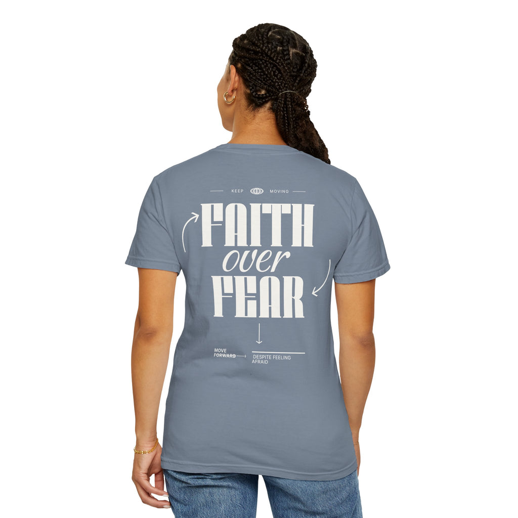 Faith Over Fear T‑Shirt — Inspirational Graphic Tee