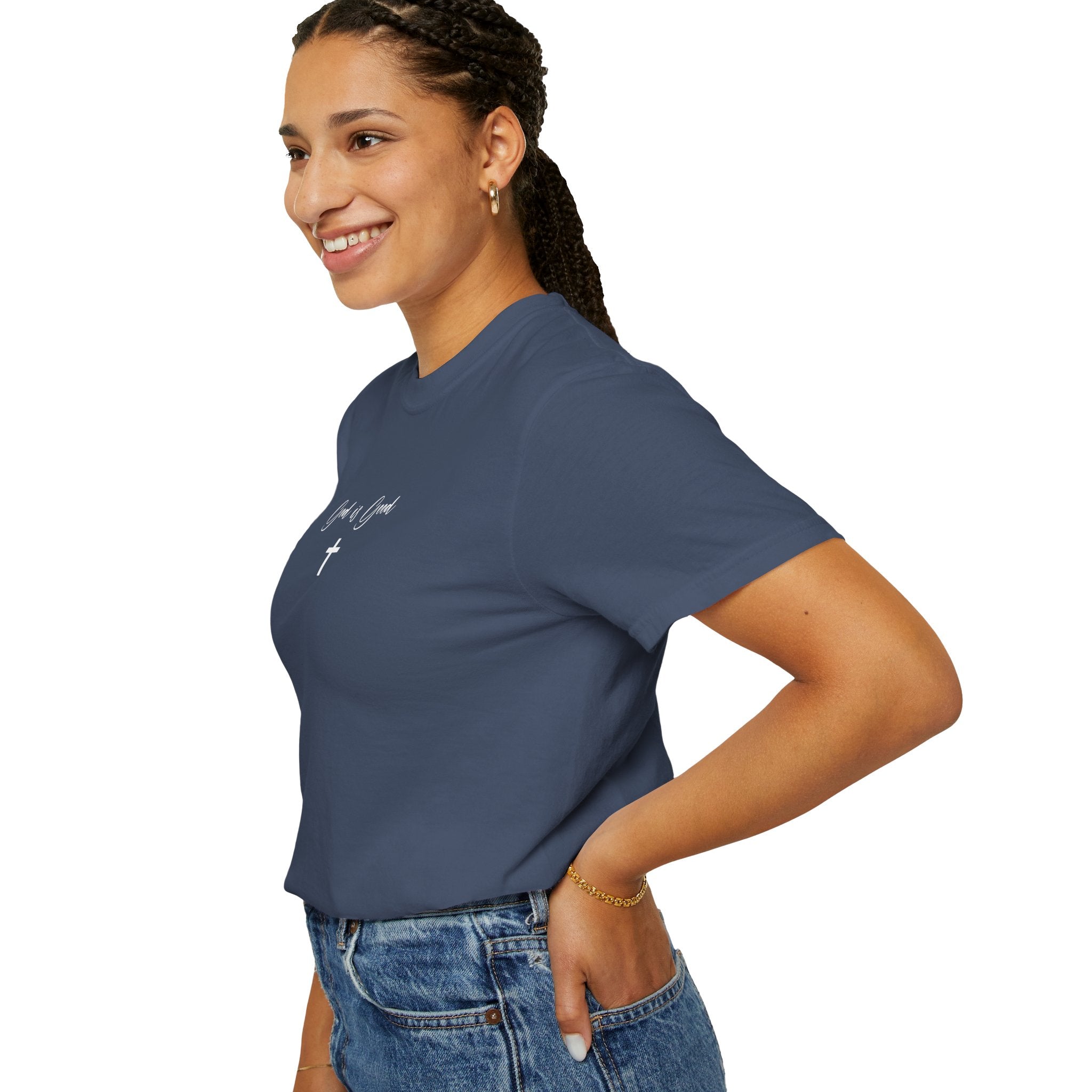 God is Good Garment-Dyed T-shirt